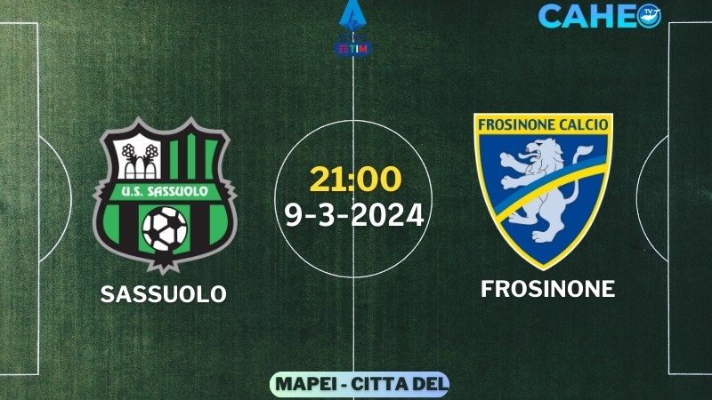 Sassuolo - Frosinone